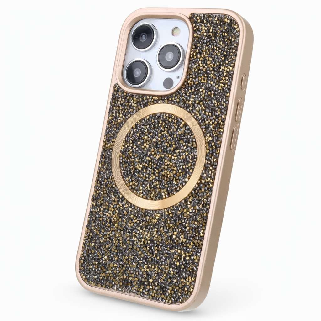 Cover Brillante Compatibile con MagSafe per iPhone 15 Pro