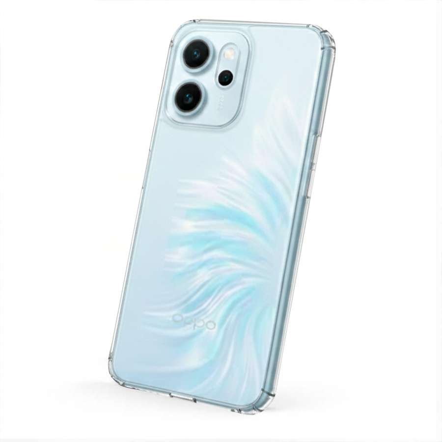 Funda Silicona Transparente para Oppo Reno 14