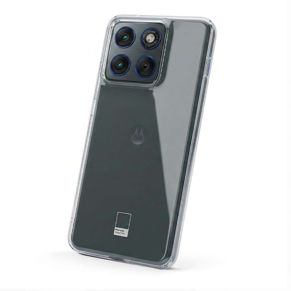 Funda Silicona Transparente para Motorola Edge 70