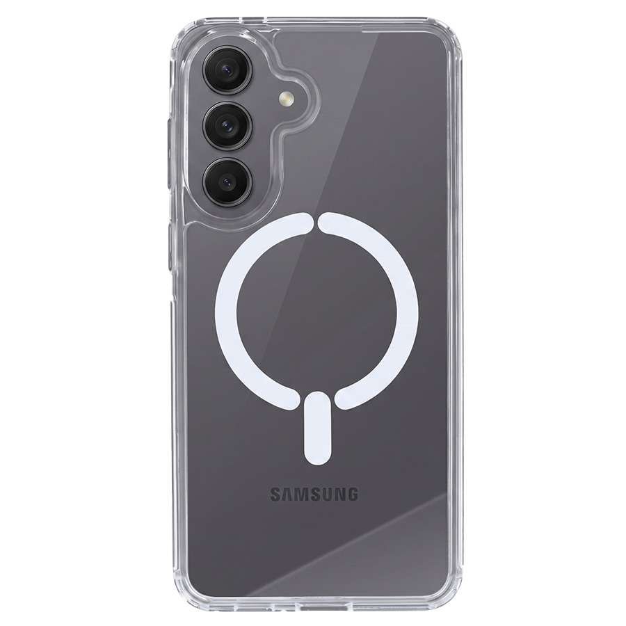 Funda Transparente Logo Compatible con Magsafe para Samsung Galaxy A57