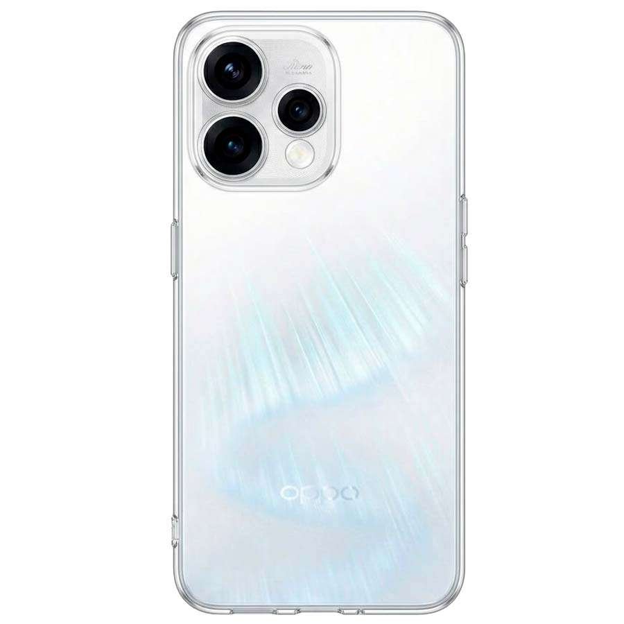 Funda Silicona Transparente para Oppo Reno 15