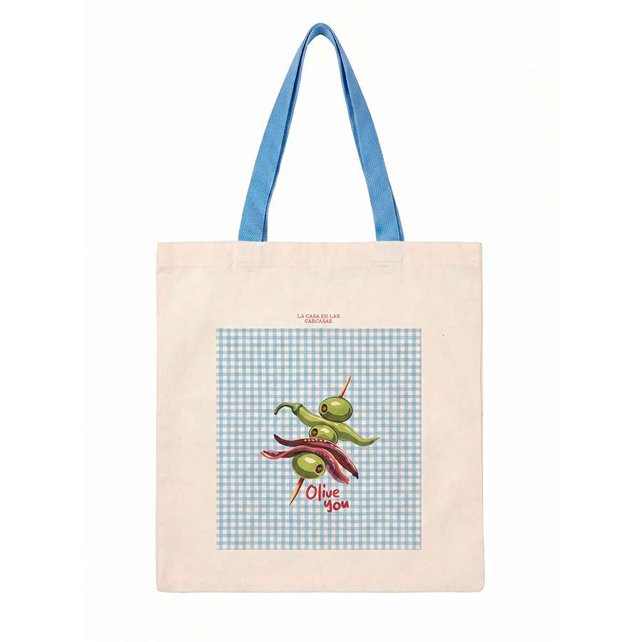 Tote Bag - Blue Picnic