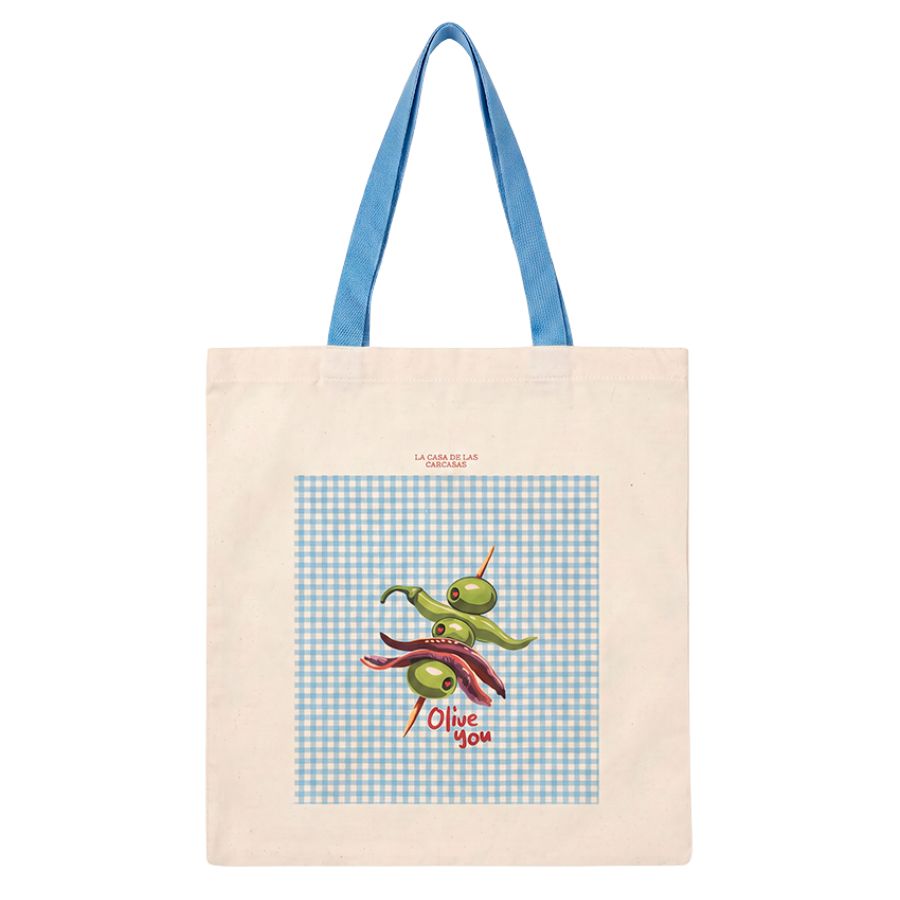 Tote Bag - Blue Picnic