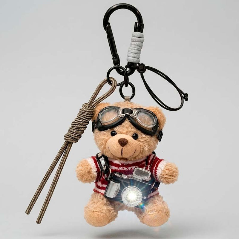 Charm colgante oso - detalle del diseño y textura