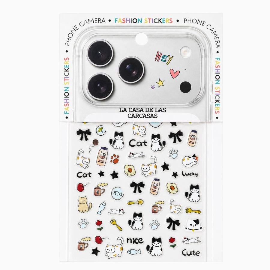 Phone Cam Stickers - Mini Sticker Cat