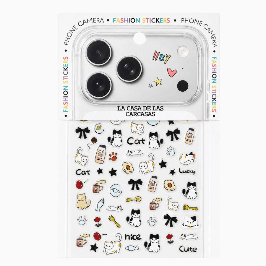 Phone Cam Stickers - Mini Sticker Cat