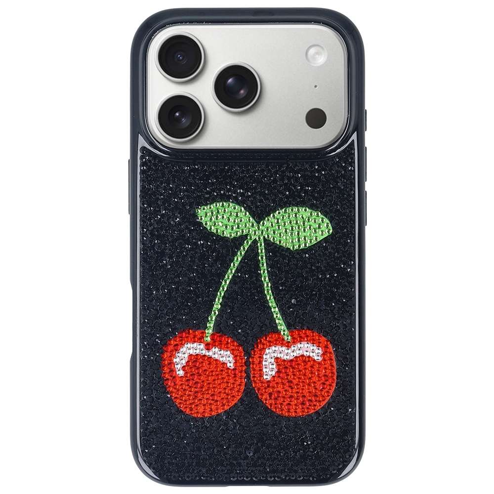 Funda Brillo Cereza para iPhone 17 Pro Max