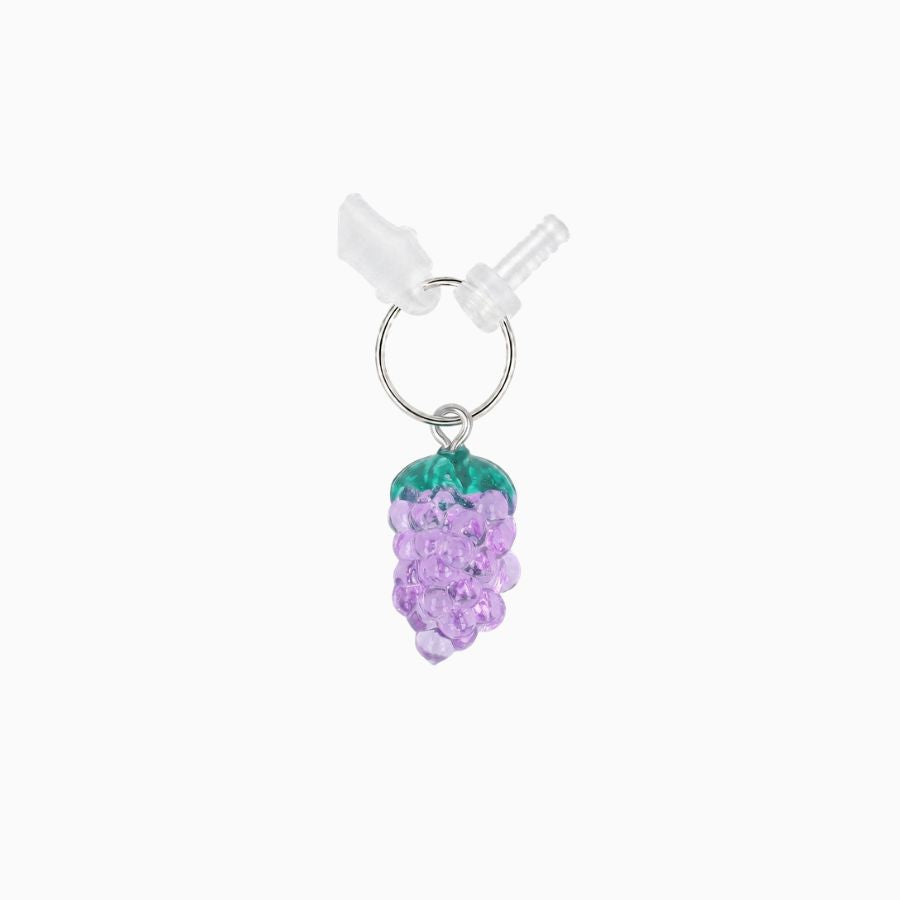 Mini Charm Tapa Polvo - Uva