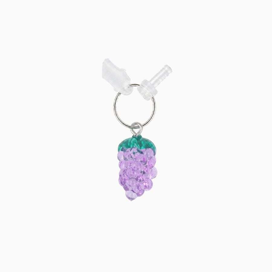 Mini Charm Tapa Polvo - Uva