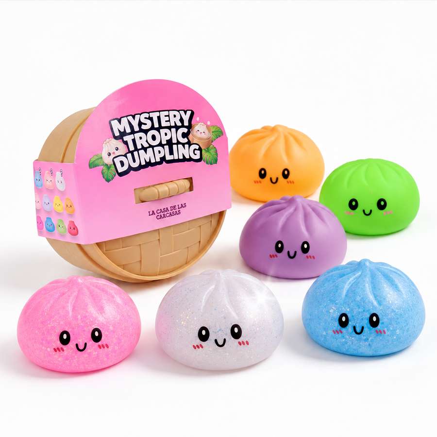 Dumpling squishy mystery tropic vista lateral
