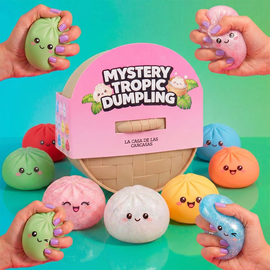 Dumpling squishy mystery tropic textura blandita antiestrés
