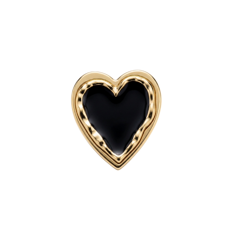 Sticker Customize - Black Heart