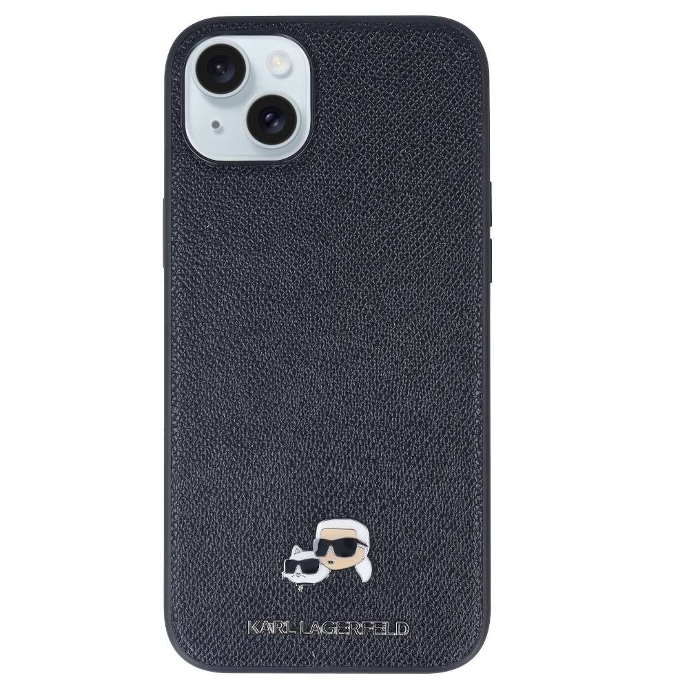 Funda Karl Lagerfeld negra para iPhone 13, colaboración La Casa de las Carcasas x Karl Lagerfeld