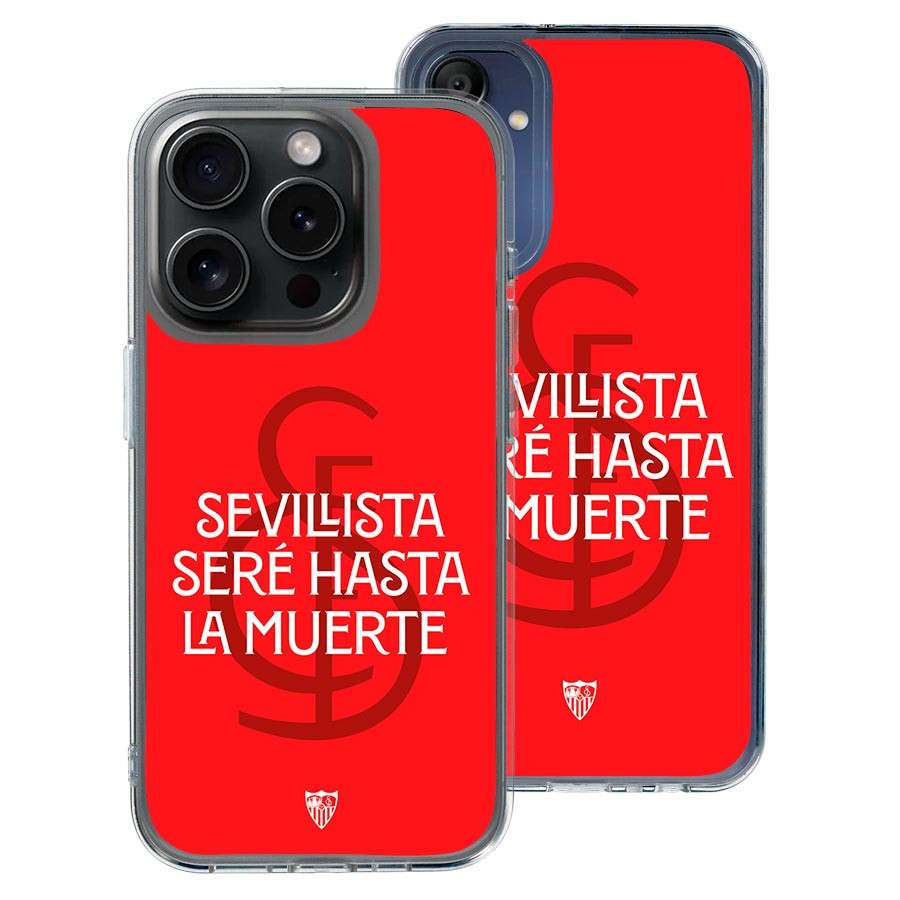 Funda Oficial Sevilla FC -  Sevillista Seré Hasta la Muerte