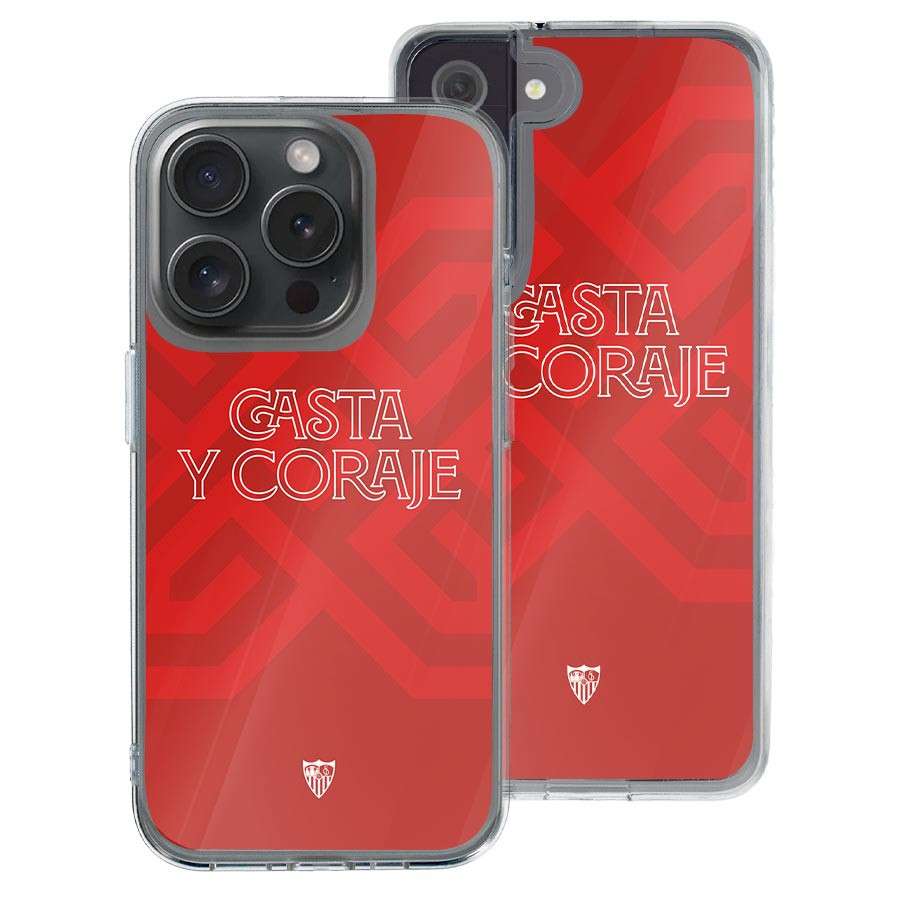 Funda Oficial Sevilla FC -  Casta y Coraje Glass