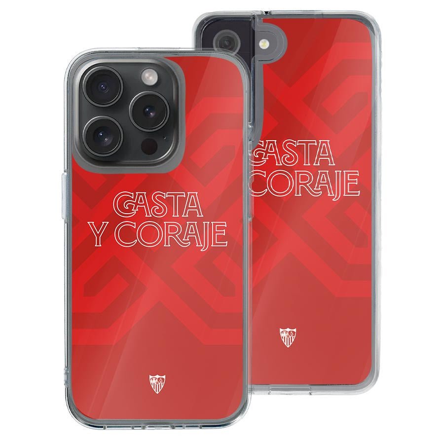 Funda Oficial Sevilla FC -  Casta y Coraje Glass