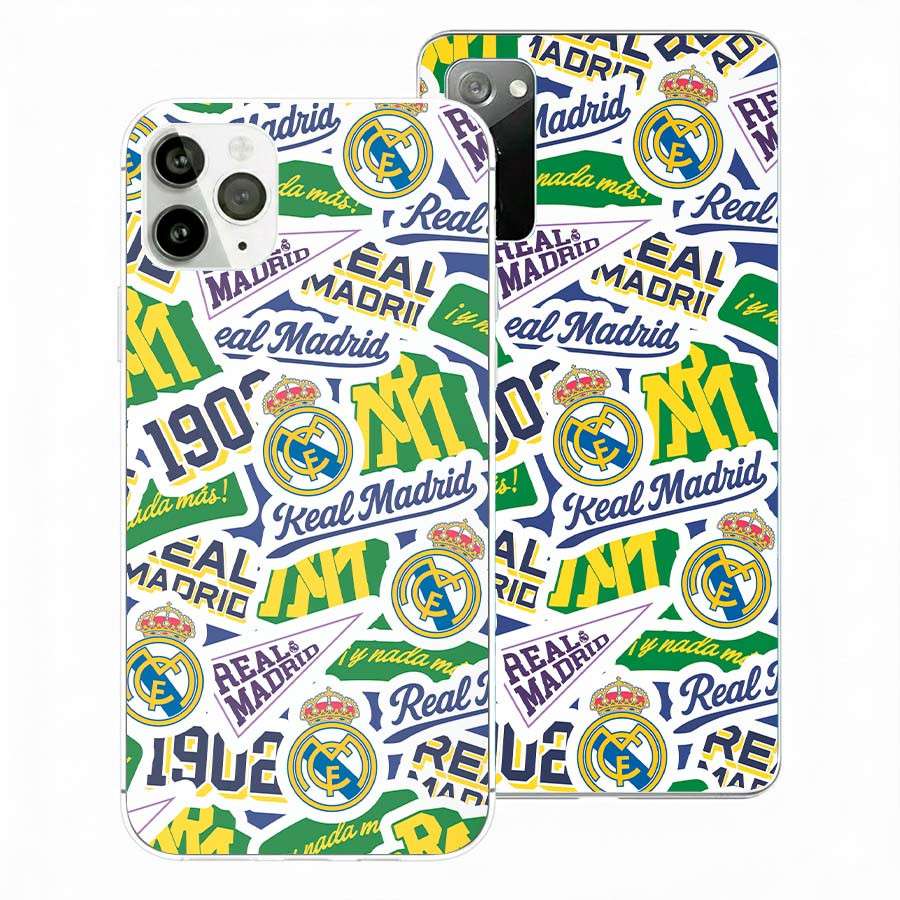 Funda Oficial Real Madrid - Logos
