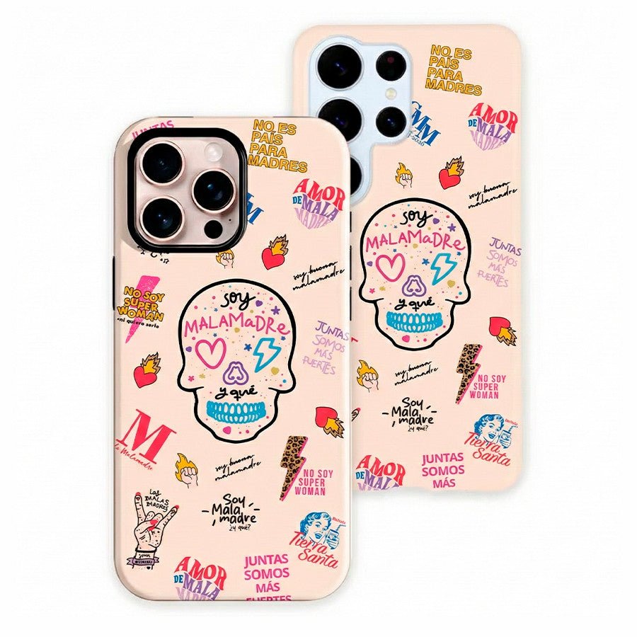 Funda Oficial Malasmadres - Funda Stickers
