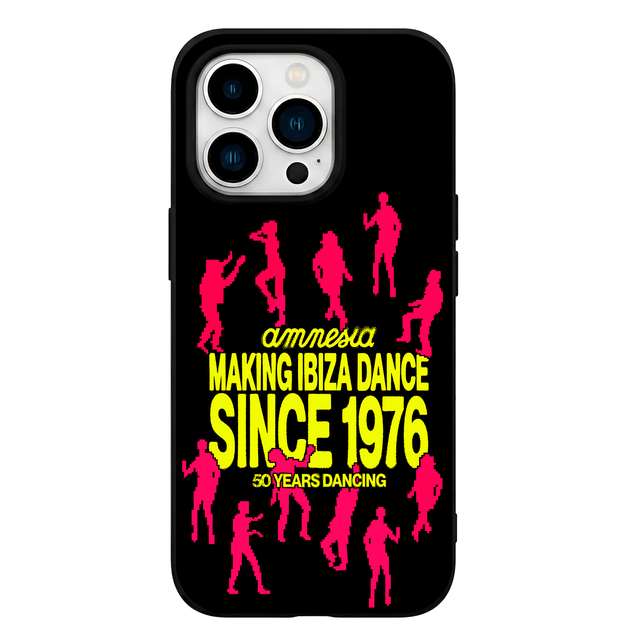 Funda Glass Oficial Amnesia - Making Ibiza Dance