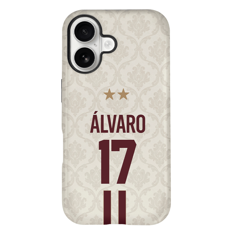 Funda Tough Personalizada España Mundial - Blanca Estrellas