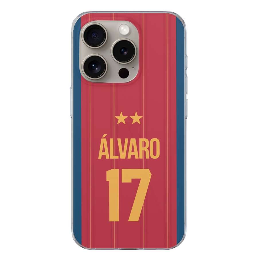 Funda Personalizada España Mundial - La Roja Estrellas