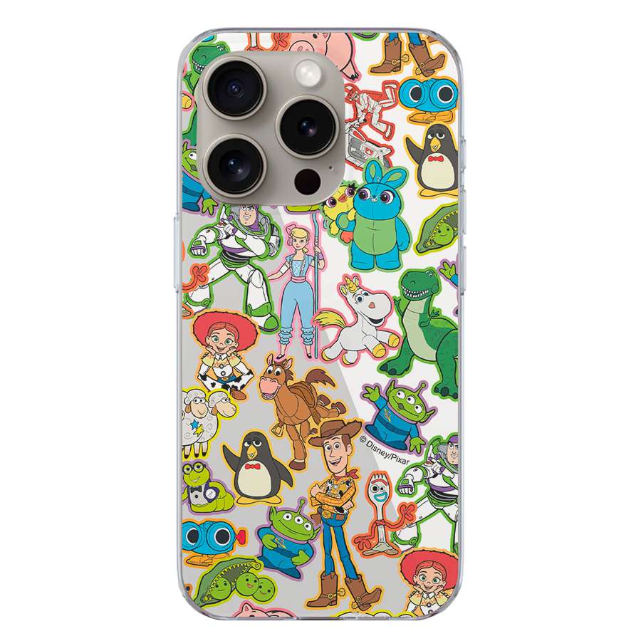 Funda oficial Toy Story personajes Woody Buzz Jessie para móvil
