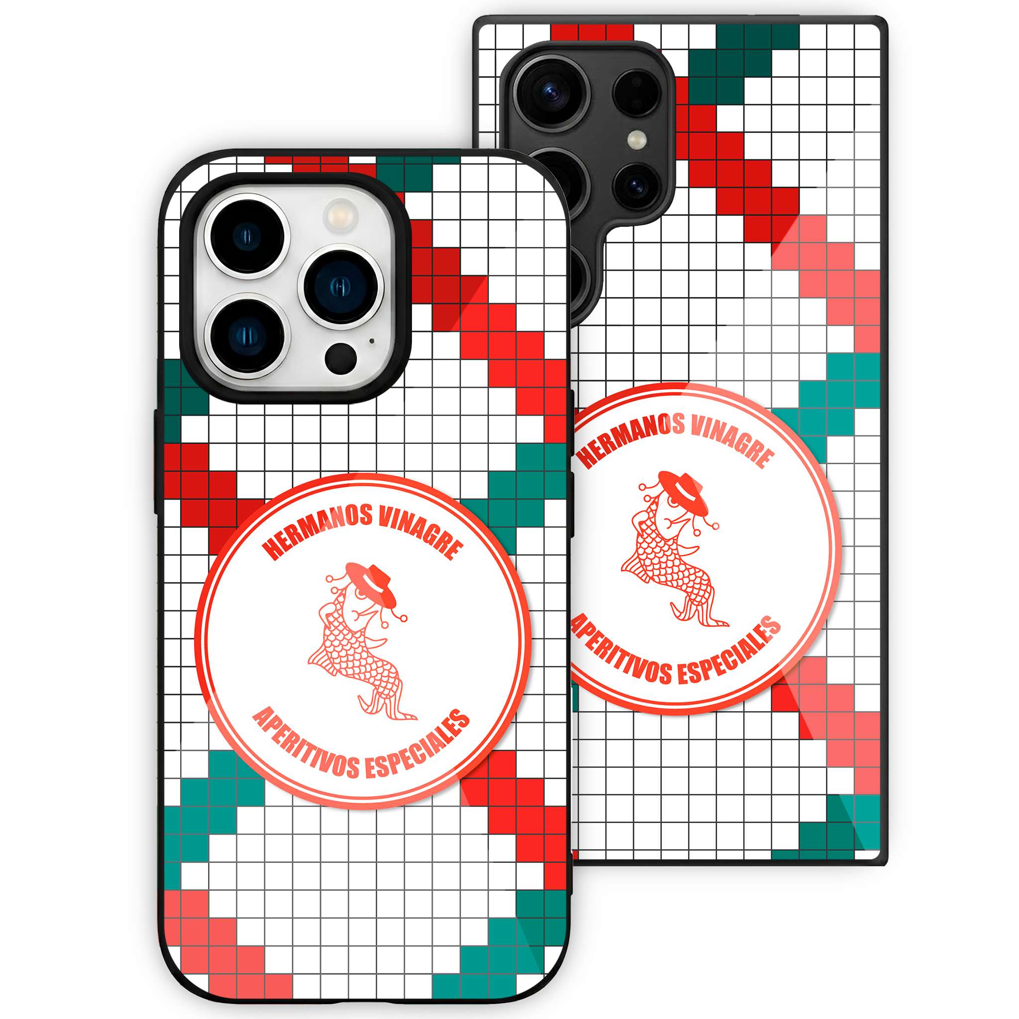 Funda oficial Hermanos Vinagre Castiza en smartphone