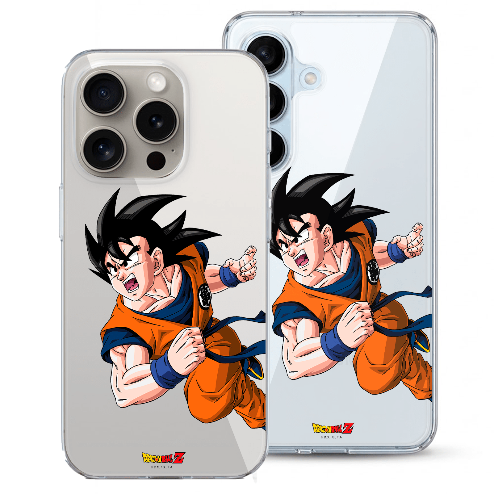 Detalle del diseño de la funda Dragon Ball Z Goku
