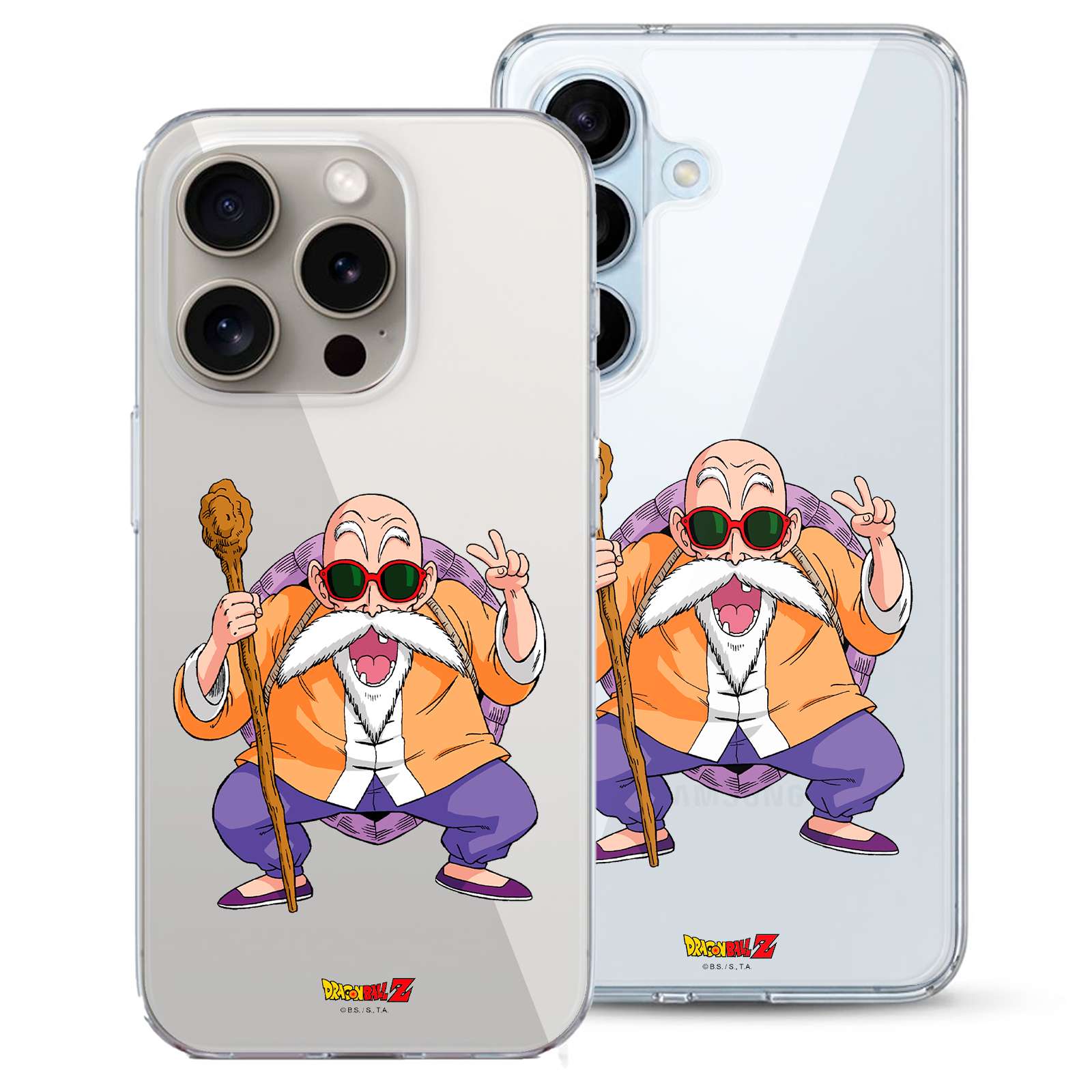 Funda oficial Dragon Ball Z Maestro Muten Roshi para móvil
