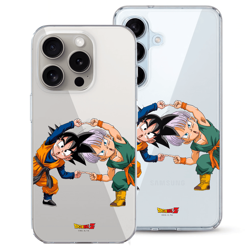 Detalle del diseño de la funda Dragon Ball Z Fusión

