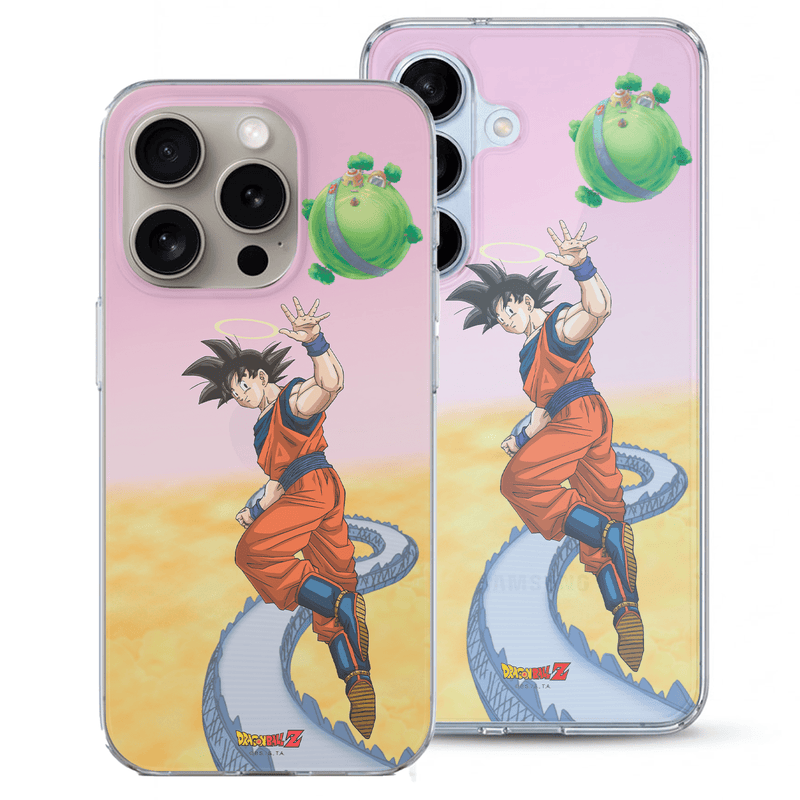 Detalle del diseño de la funda Dragon Ball Z Planeta Kaio
