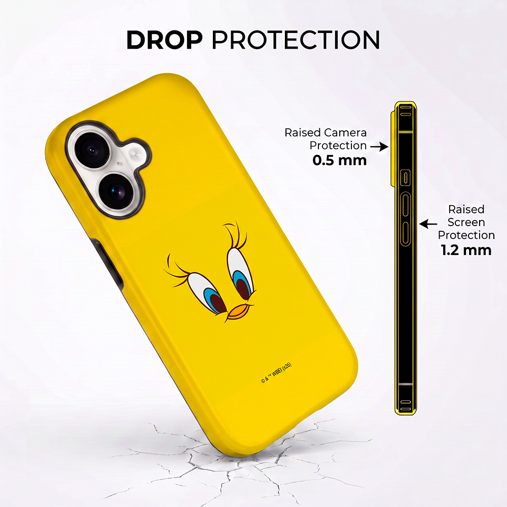 Funda Tough Oficial Looney Tunes - Tweety