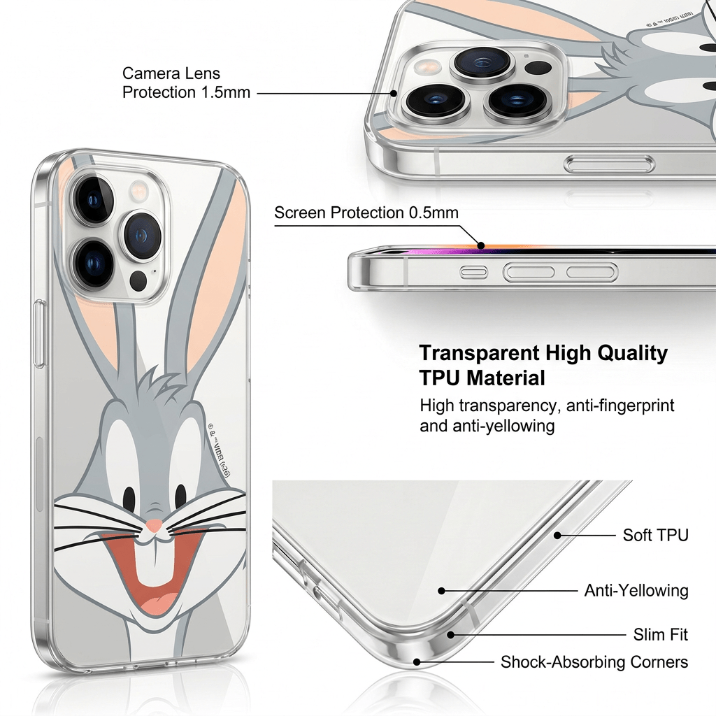 Cover Ufficiale Looney Tunes - Bugs Bunny Sonrisa