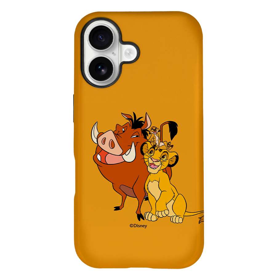 Funda tough oficial El Rey León con diseño Hakuna Matata para móvil
