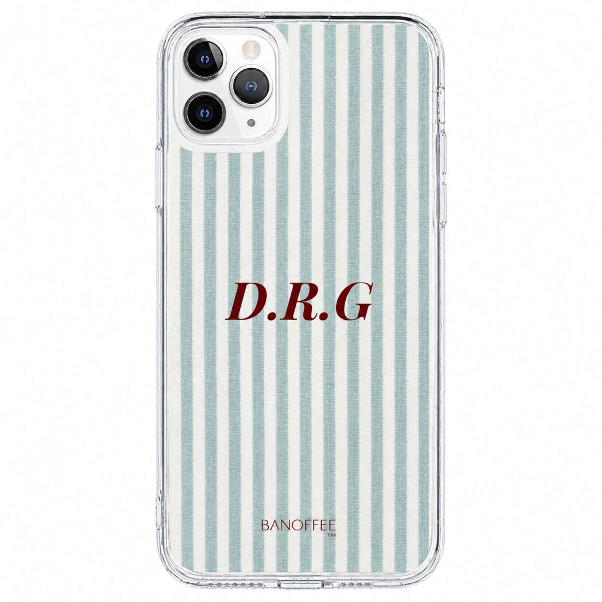 Cover Ufficiale Banoffee BCN - Monogram Stripes Personalizable